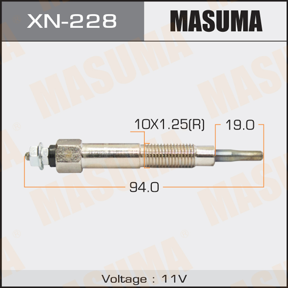 Свеча накаливания - Masuma XN-228