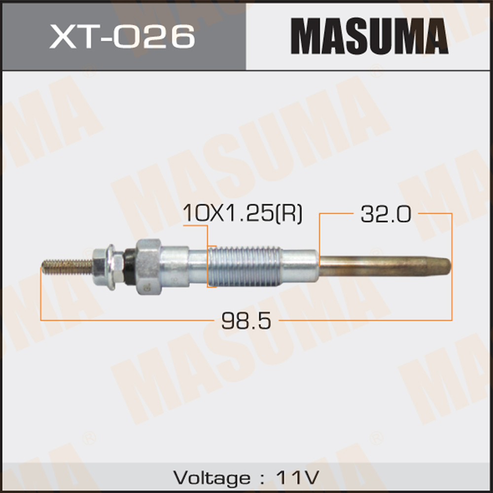 Свеча накаливания - Masuma XT-026