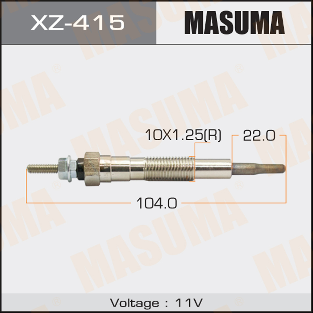 Свеча накаливания - Masuma XZ-415