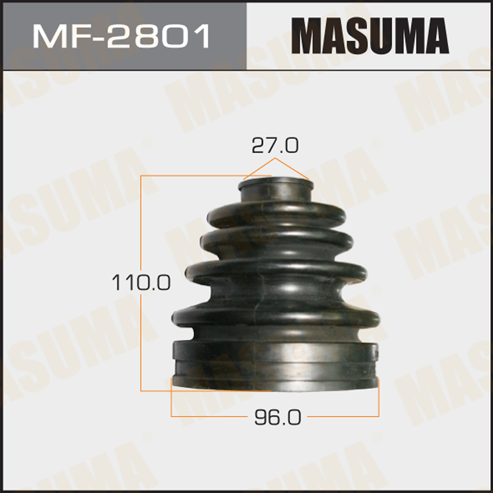Пыльник ШРУСа - Masuma MF-2801