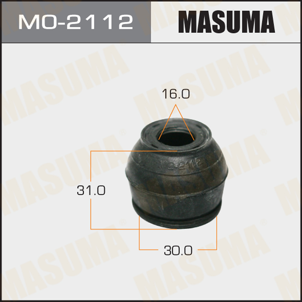 Пыльник шаровой опоры 16х30x31 (уп. 10шт) - Masuma MO-2112