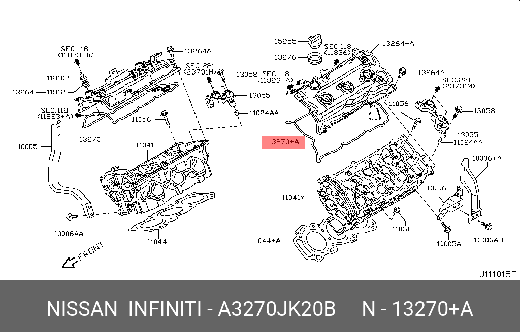 5 a sec. 13264jk00b. Nissan 13276-4p100. 13264jk20a. Nissan 11044-jk00b прокладка головки блока цилиндров.