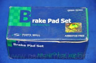 Колодки тормозные дисковые перед зад PARTS-MALL PKA-012 882₽