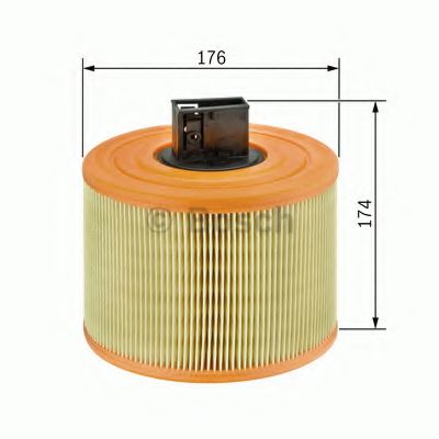 Фильтр воздушный - Bosch F 026 400 029