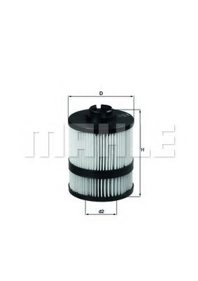 Фильтр масляный - Knecht OX 563D