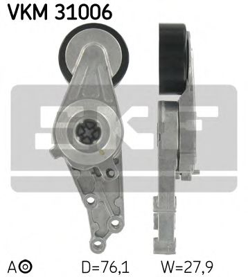 Натяжитель ремня ГРМ - SKF VKM 31006