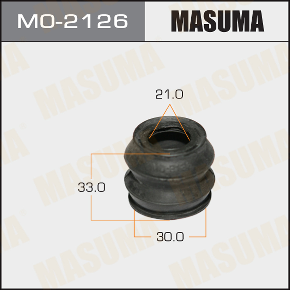 Пыльник шаровой опоры 21x30x33 (уп. 10шт) - Masuma MO-2126
