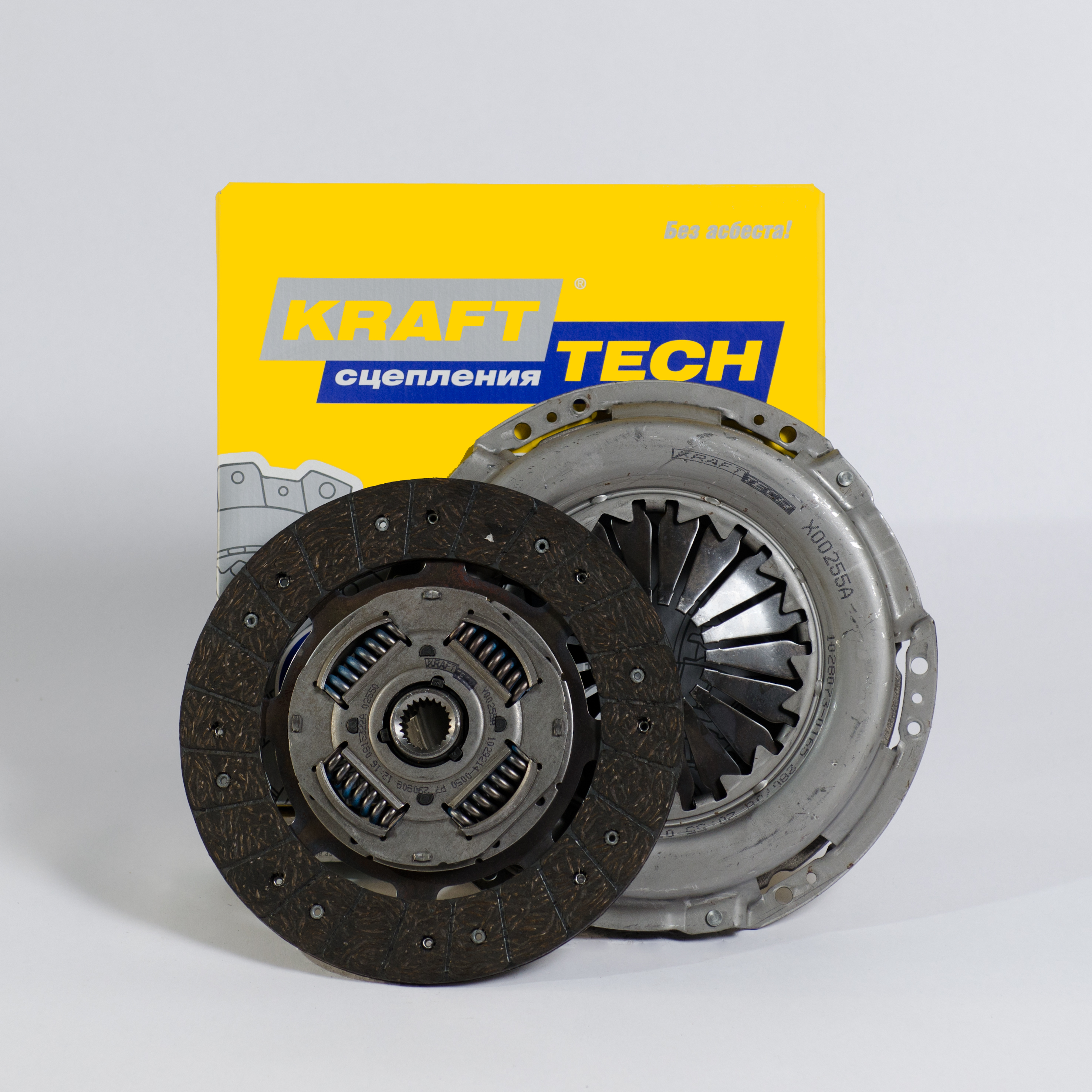 Комплект сцепления без выжимного подшипника - KRAFTtech W00255A9