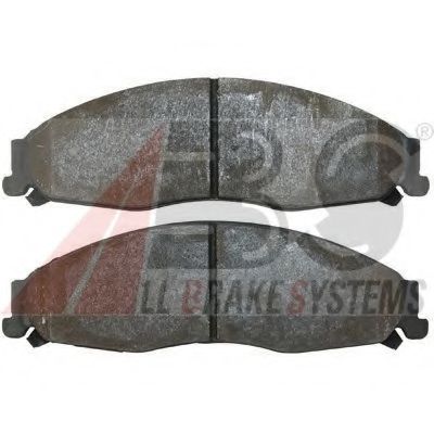 Колодки тормозные дисковые - ABS 38921