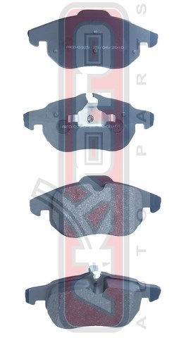 Колодки тормозные дисковые передние - Akyoto AKD-0325