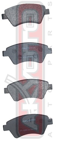 Колодки тормозные дисковые передние - Akyoto AKD-0350