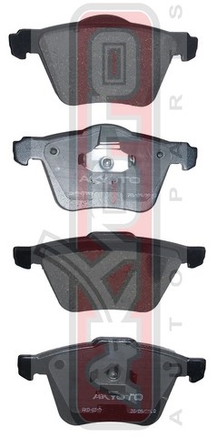 Колодки тормозные дисковые передние - Akyoto AKD-0357