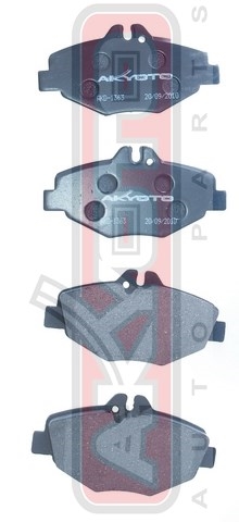 Колодки тормозные дисковые передние - Akyoto AKD-1363