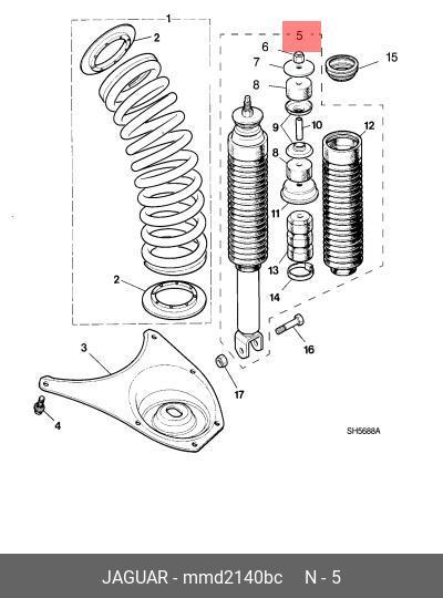Stossdaempfer - Jaguar MMD2140BC
