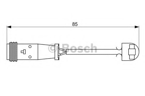 Датчик износа тормозных колодок - Bosch 1 987 473 038