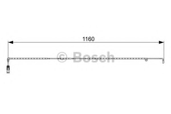 Датчик износа тормозных колодок - Bosch 1 987 473 055