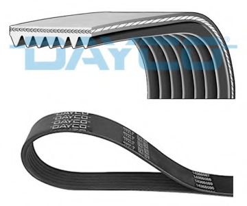 Ремень поликлиновый - Dayco 7PK2335