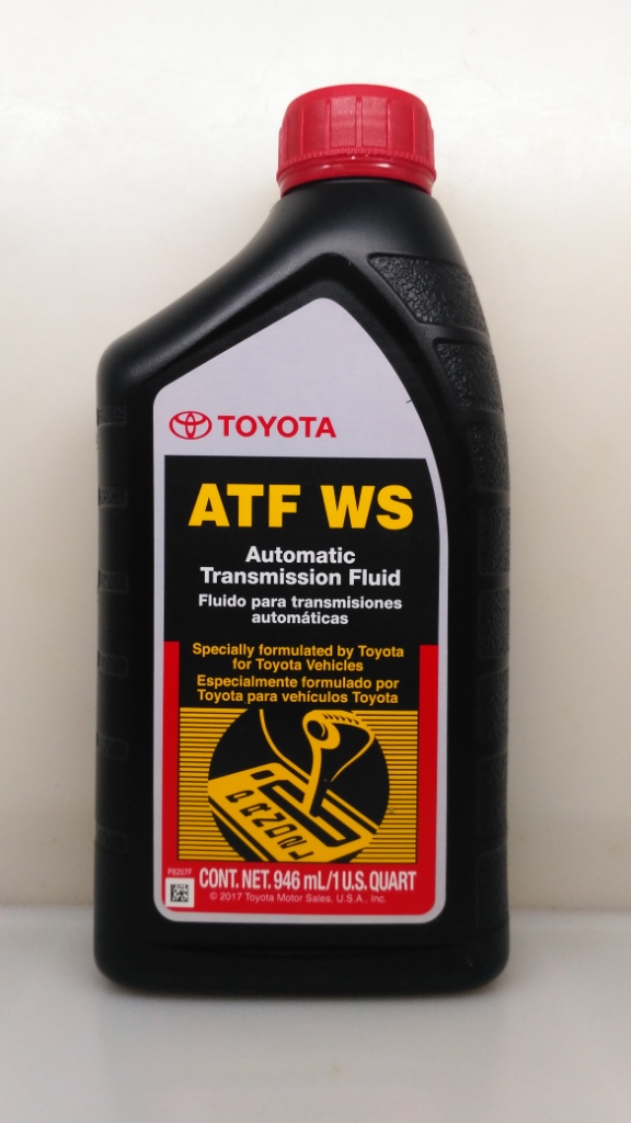 ATF Type WS, 0,946л (авт. транс. синт. масло) - Toyota 00289-ATFWS