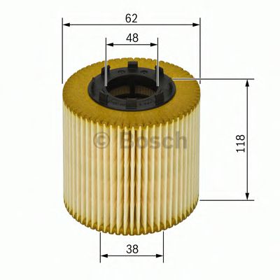 Фильтр масляный (вставка) - Bosch F 026 407 069