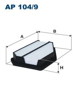Фильтр воздушный honda - FILTRON AP104/9