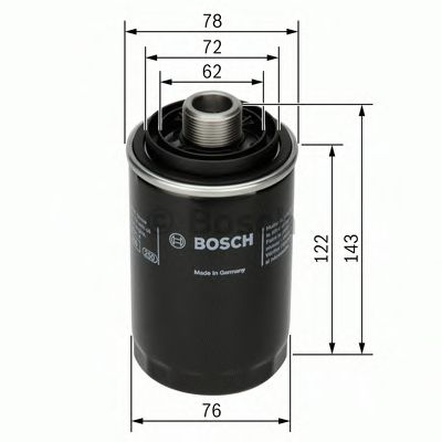 Фильтр масляный - Bosch F 026 407 080