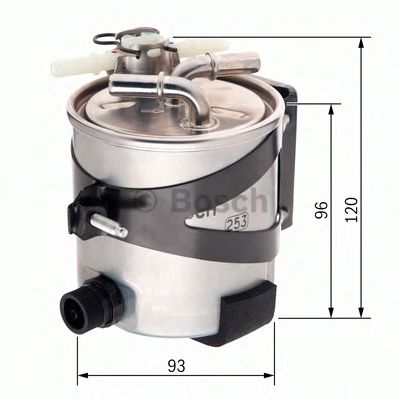 Фильтр топливный - Bosch F 026 402 016
