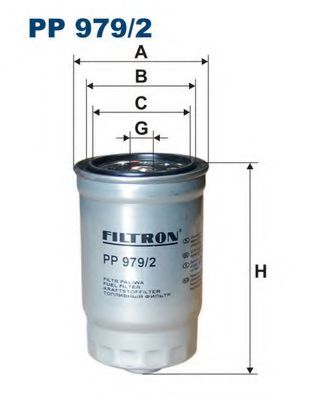 Фильтр топливный - FILTRON PP979/2