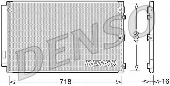 Конденсор кондиционера - Denso DCN51011