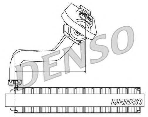 Испаритель кондиционера - Denso DEV09020