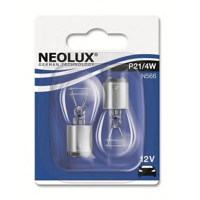 Лампа p21/4w 12V baz15d 10xbli2 - NEOLUX N566-02B