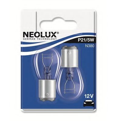 Лампа p21/5w 12V bay15d 10xbli2 - NEOLUX N380-02B