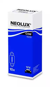 Лампа C5W 12V sv8.5-8 5xfs10 - NEOLUX N239