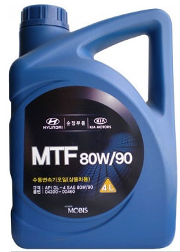 80w-90 MTF Transmission Oil API gl-4, 1л (мин. транс. масло) - Hyundai/Kia 04300-00460