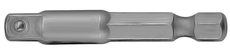 Переходник для механизированного инструмента 1/4HDRх1/4DR, 50мм - JONNESWAY D150ADP14