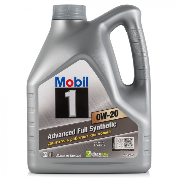 0W-20 Mobil 1 4л (синт.мотор.масло)